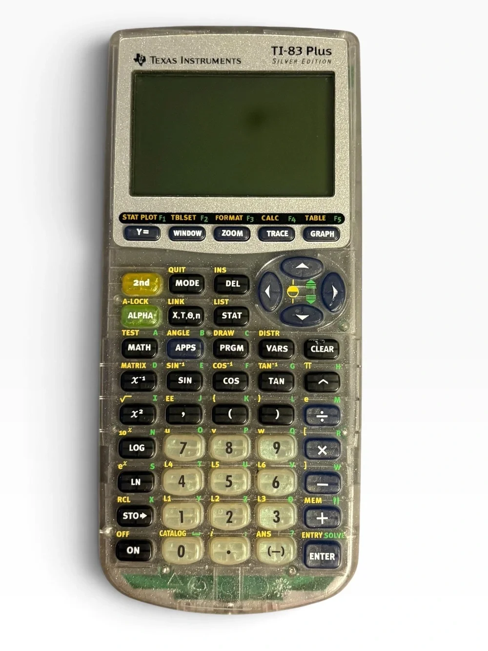 Texas Instruments TI-83 plus silver edition calculator